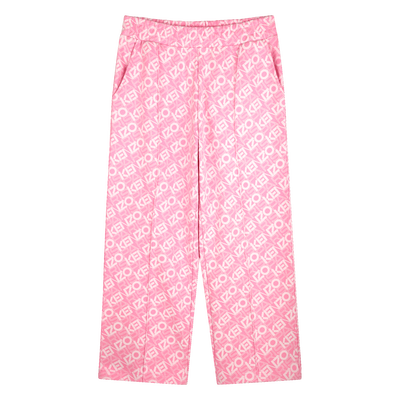 Pantalon de jogging imprim&eacute; KENZO KIDS FILLE