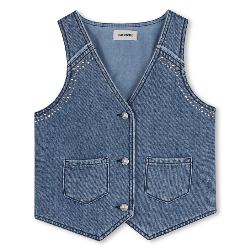 GILET SANS MANCHES ZADIG & VOLTAIRE 
                        FILLE