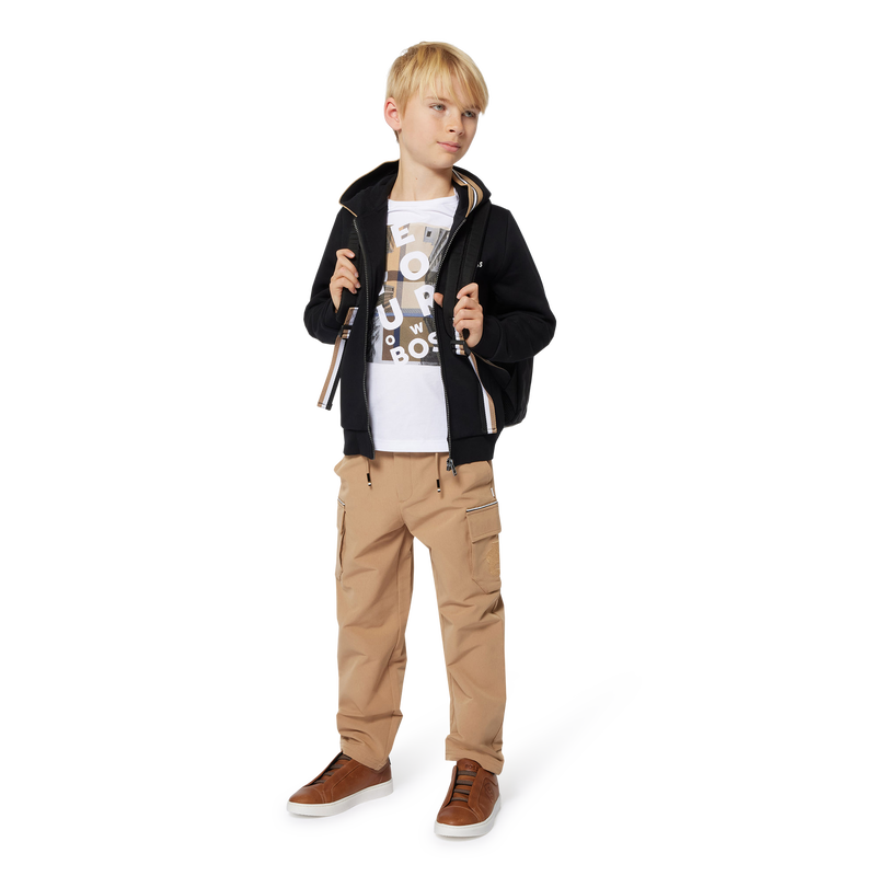 T-shirt met korte mouwen BOSS 
                        BOY