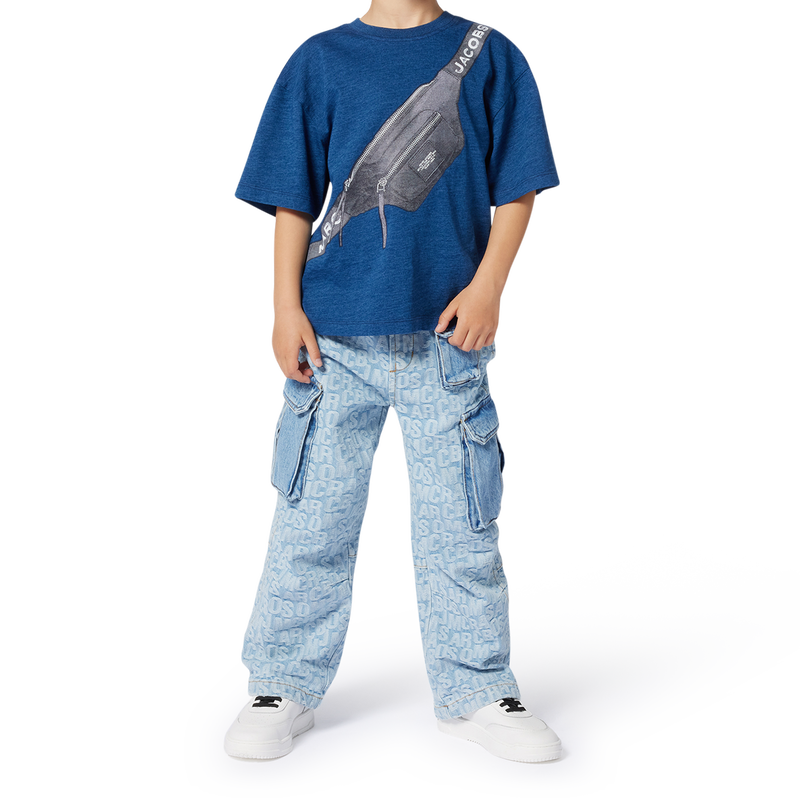 Jean cargo en coton MARC JACOBS 
                        GARCON