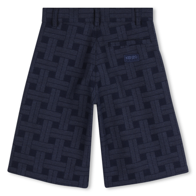 BERMUDA MOTIF JACQUARD KENZO KIDS GARCON
