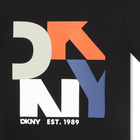 Katoenen T-shirt korte mouwen DKNY 
                    BOY