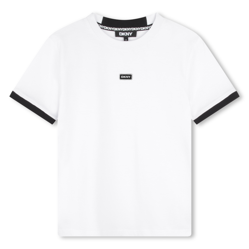 Katoenen T-shirt in 2 kleuren DKNY 
                        UNISEX