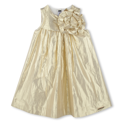 Robe de c&eacute;r&eacute;monie avec fleur KARL LAGERFELD KIDS FILLE