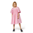 Jurk van katoensatijn KENZO KIDS 
                    GIRL