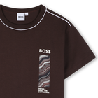 T-shirt met korte mouwen BOSS 
                    BOY
