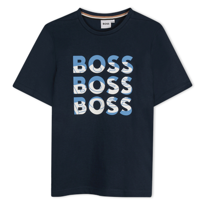 Katoenen T-shirt korte mouwen BOSS BOY