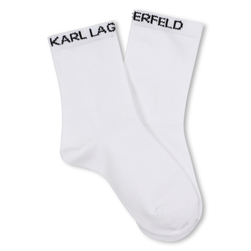 Jacquard sokken KARL LAGERFELD KIDS 
                        UNISEX