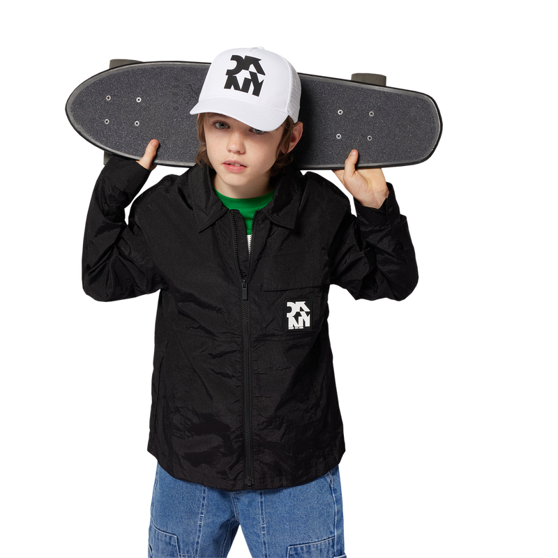 Blouson zipp&eacute; d&eacute;perlant DKNY 
                        UNISEXE