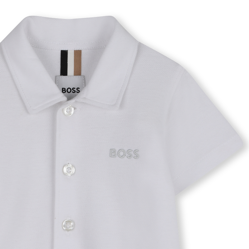 CHEMISE MANCHES COURTES BOSS 
                        GARCON