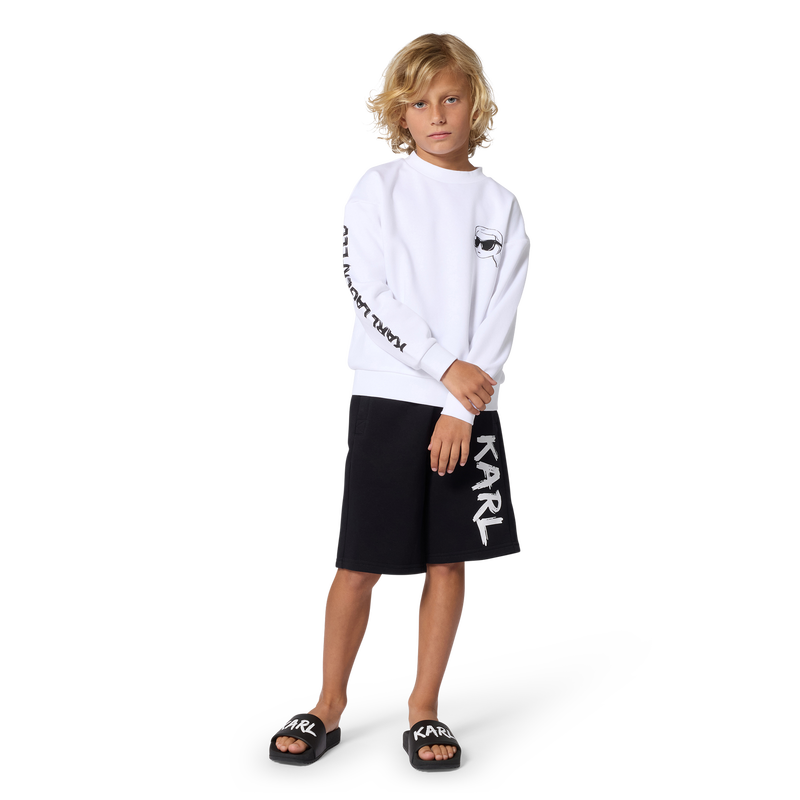 KATOENEN BERMUDA KARL LAGERFELD KIDS 
                        BOY
