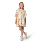 Poplin jurk KENZO KIDS 
                    GIRL