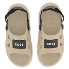 Sandales &agrave; fermeture par bandes auto agrippantes BOSS 
                    GARCON