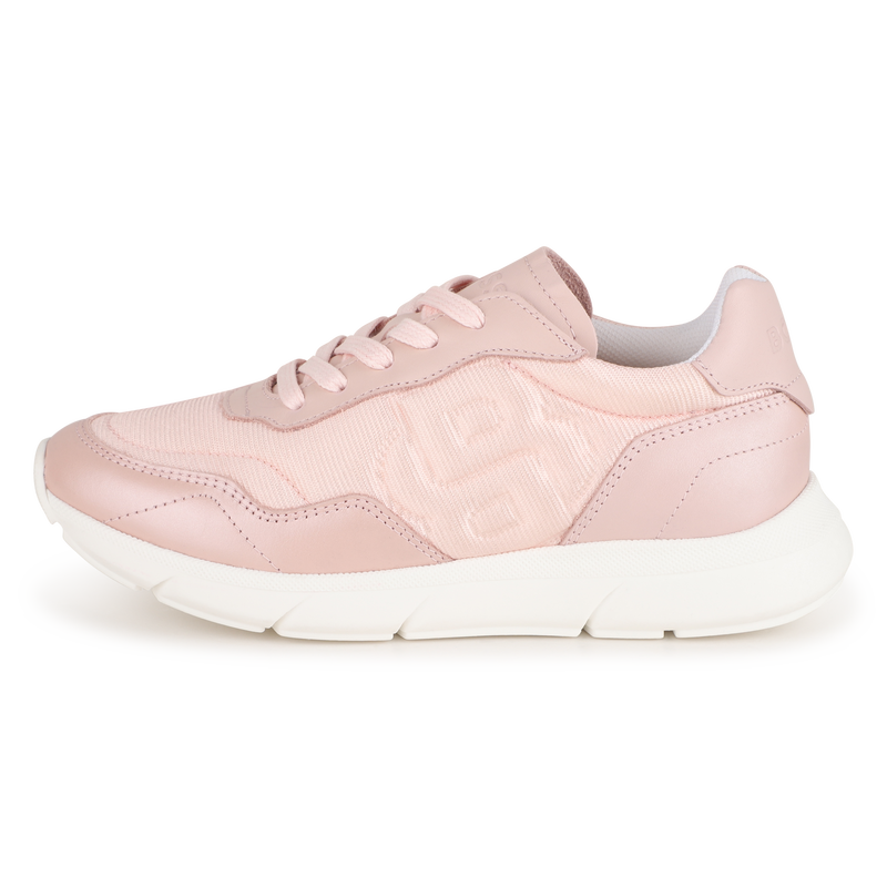 BASKET &Agrave; LACETS BOSS 
                        FILLE