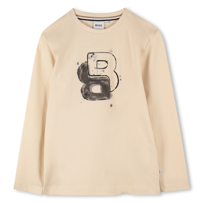T-shirt &agrave; manches longues BOSS GARCON