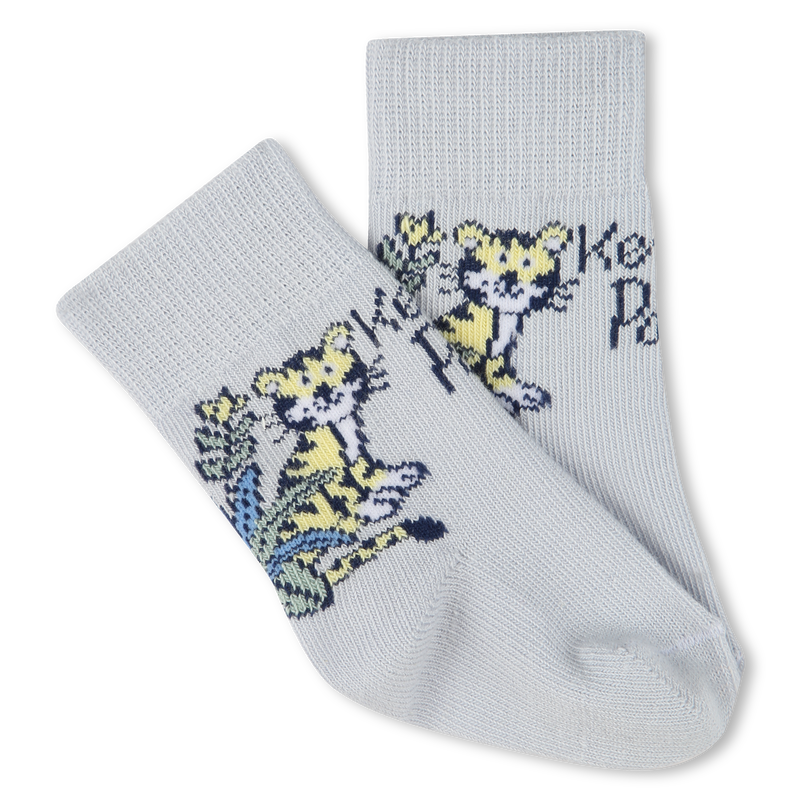 Lot de 2 paires de chaussettes KENZO KIDS 
                        UNISEXE