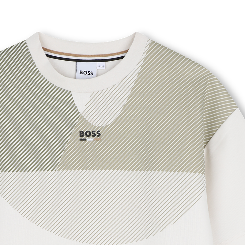 T-shirt met korte mouwen BOSS 
                        BOY