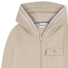 Sweat zipp&eacute; &agrave; capuche BOSS 
                    GARCON