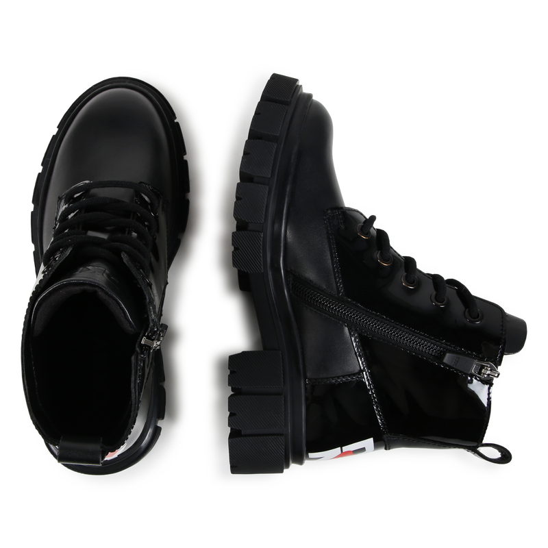 Bottines &agrave; fermeture zipp&eacute;e DKNY 
                        FILLE