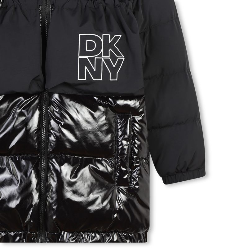 Doudoune &agrave; capuche DKNY 
                        FILLE