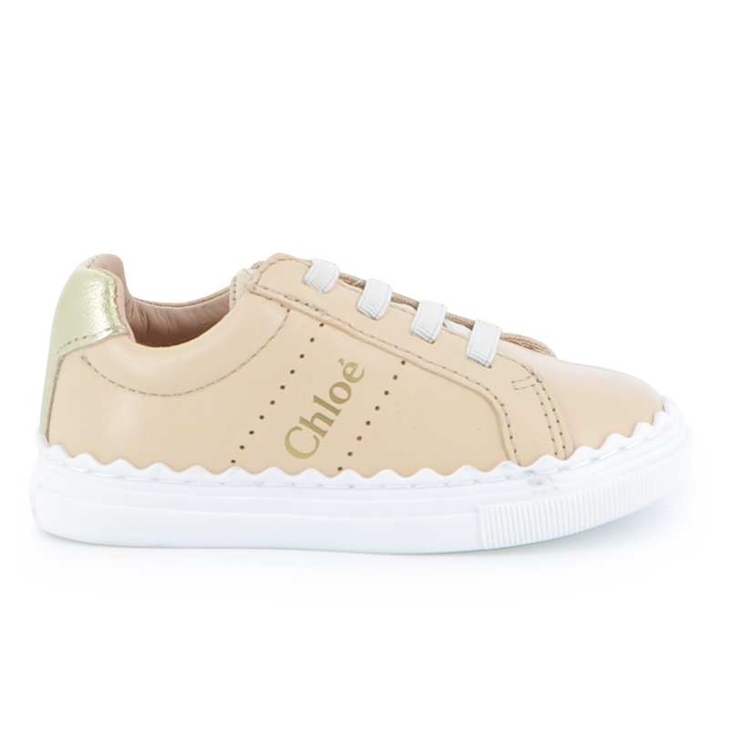 Schapenvacht Leren Sneakers CHLOE 
                        GIRL