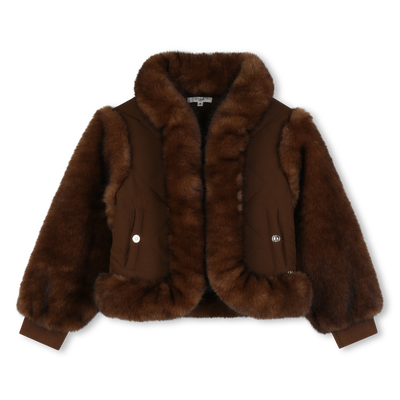 Blouson en polaire duveteuse CHLOE FILLE