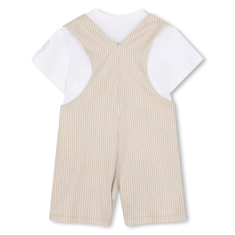 OVERALLS EN T-SHIRT SET TIMBERLAND 
                        BOY