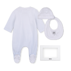 Ensemble pyjama, bonnet et bavoir BOSS 
                    GARCON