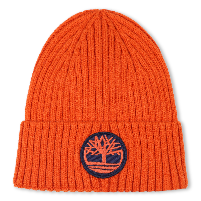 Bonnet badge tricot&eacute; sigl&eacute; TIMBERLAND 
                        GARCON