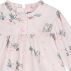 Katoenen jurk en legging KENZO KIDS 
                    GIRL
