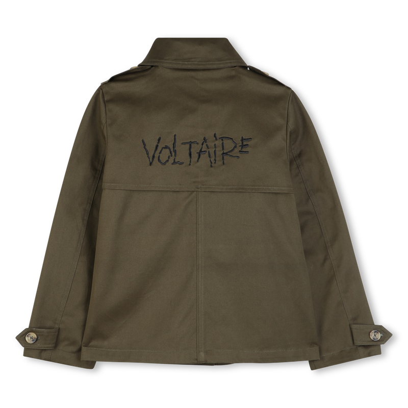 KORTE TRENCHCOAT MET DUBBELE RIJ KNOPEN ZADIG & VOLTAIRE 
                        GIRL