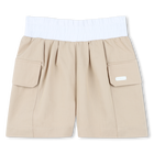 Short avec poches &agrave; rabat DKNY 
                    FILLE