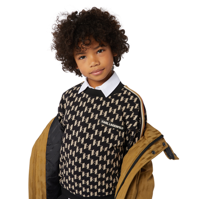Sweat-shirt imprimé KARL LAGERFELD KIDS GARCON