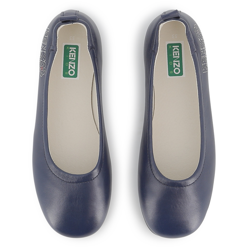 Ballerina van geitenleer KENZO KIDS 
                        GIRL