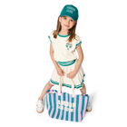 Pull manches courtes KIDS AROUND 
                    FILLE
