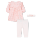 Ensemble robe + legging + bandeau KENZO KIDS 
                    FILLE