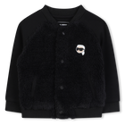 Cardigan bi-mati&egrave;res KARL LAGERFELD KIDS 
                    GARCON