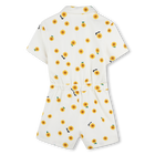 Combi-short en coton KENZO KIDS 
                    FILLE