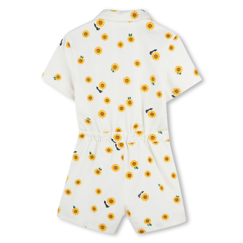Katoenen jumpsuit KENZO KIDS 
                        GIRL
