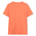 Katoenen T-shirt korte mouwen BOSS 
                    BOY