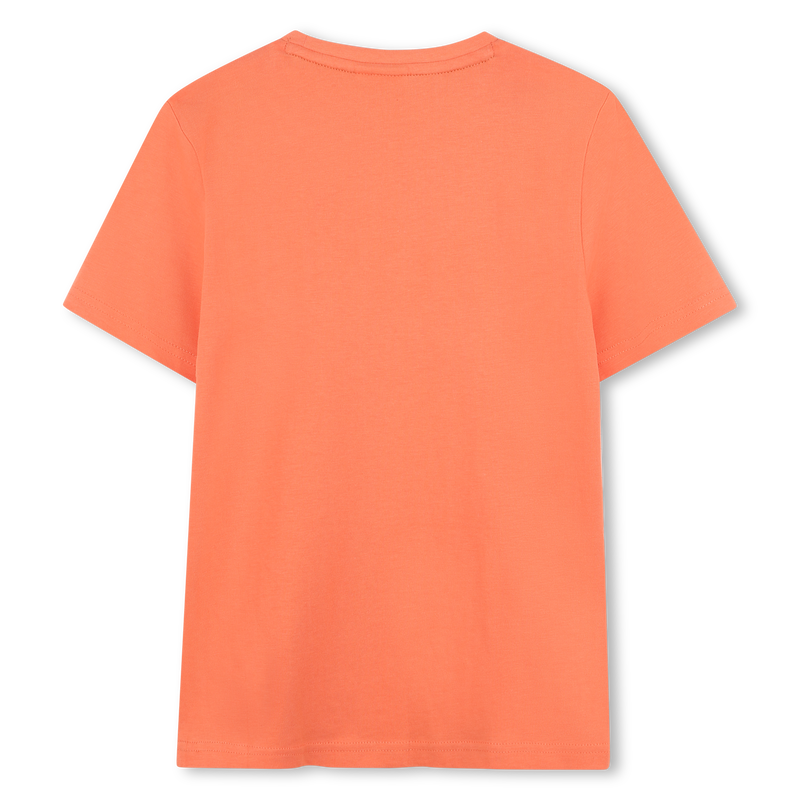 Katoenen T-shirt korte mouwen BOSS 
                        BOY