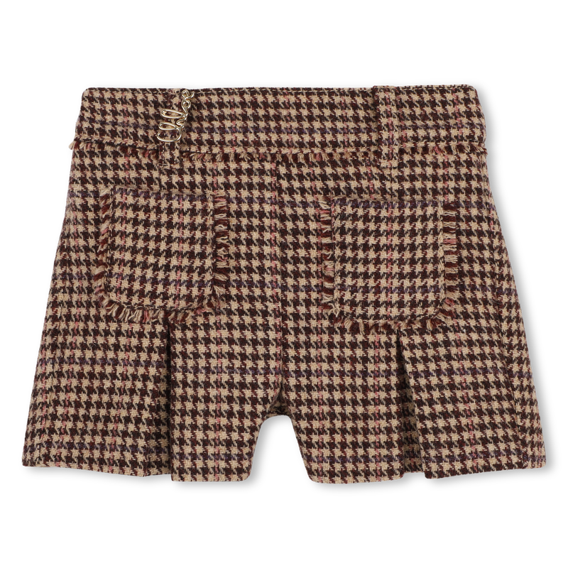 Geruit short CHLOE 
                        MEISJE