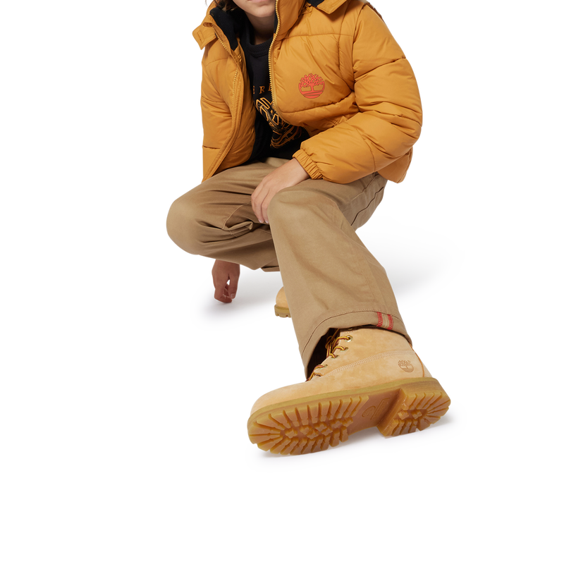 Broek met zakken van twill TIMBERLAND 
                        JONGEN