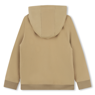 Cardigan zipp&eacute; &agrave; capuche BOSS GARCON