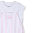 Ensemble salopette + tee-shirt BOSS 
                    FILLE