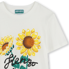 T-shirt avec imprim&eacute; tournesol KENZO KIDS 
                    UNISEXE