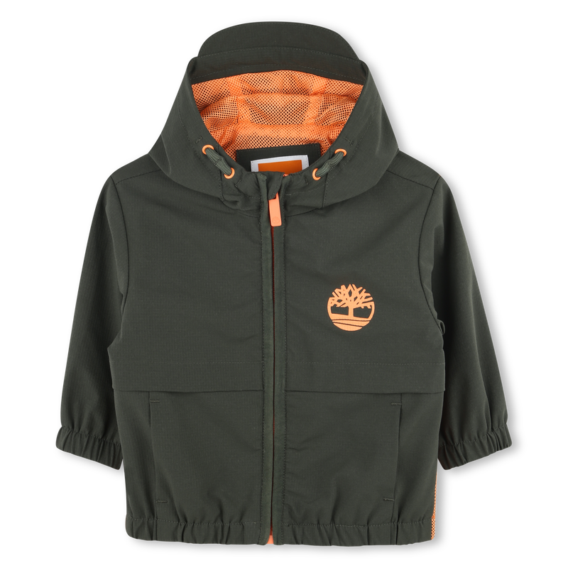 Windjack met rits en capuchon TIMBERLAND 
                        BOY