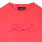 Jurk met lange mouwen KARL LAGERFELD KIDS 
                    GIRL