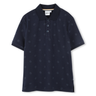Polo &agrave; coupe droite imprim&eacute; BOSS 
                    GARCON