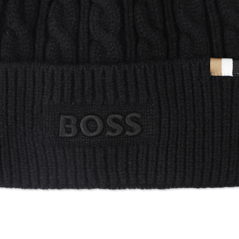 Kabel gebreide muts BOSS 
                        BOY